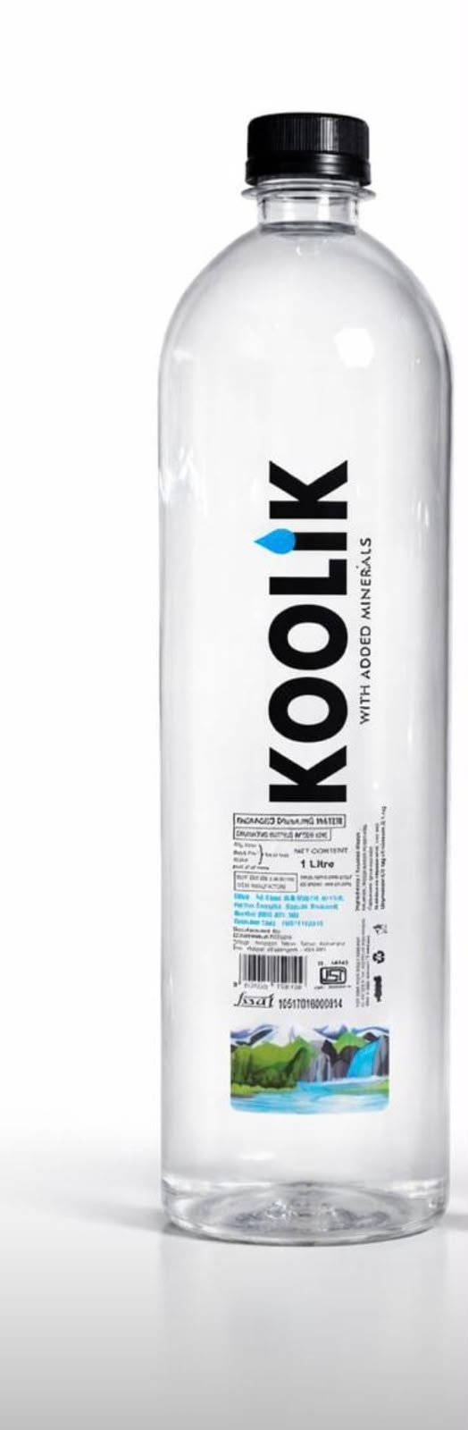 Koolik 1 Litre water bottle with added minerals
