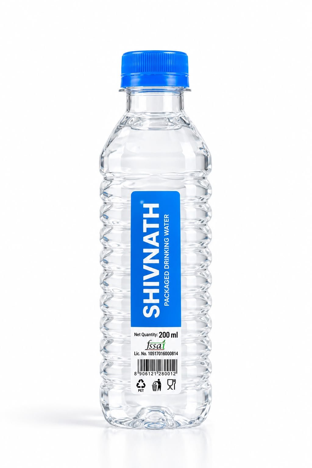 Shivnath 200ml packaged drinking water bottle